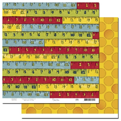 Scenic Route - Appleton 3rd Street 12x12 d/sided cardstock  (pack of 10)